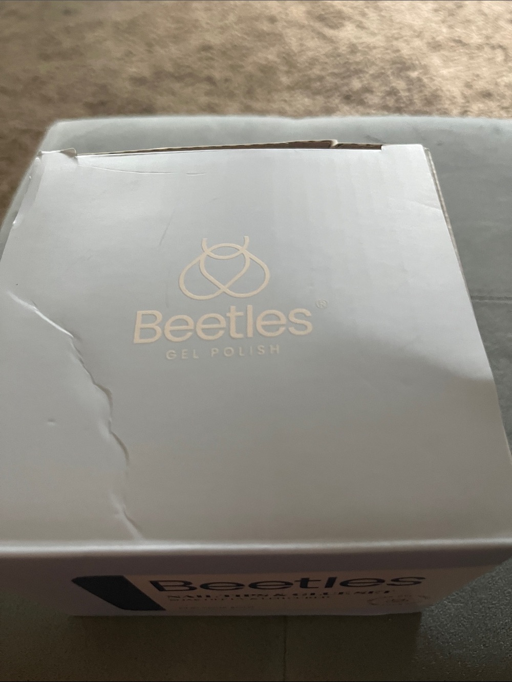 Beetles Pink Press-On Nail Tips & Glue Set
